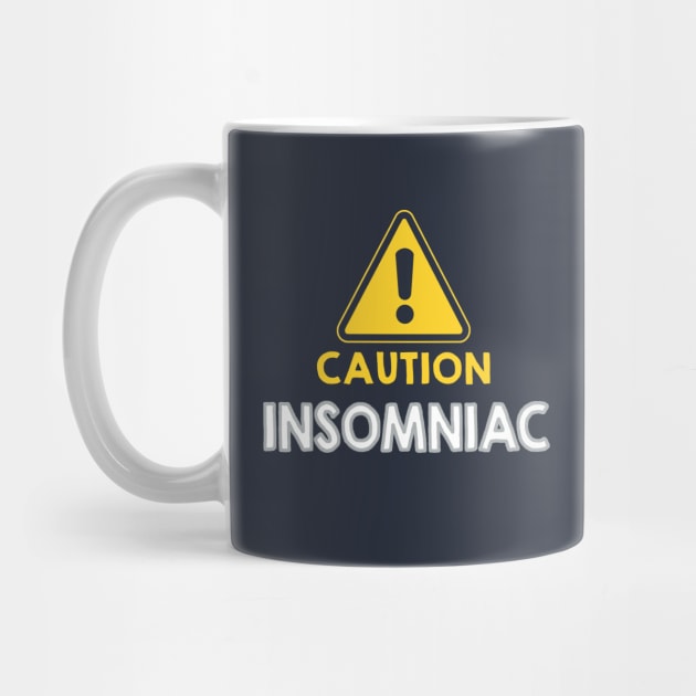 Caution insomniac by artsytee